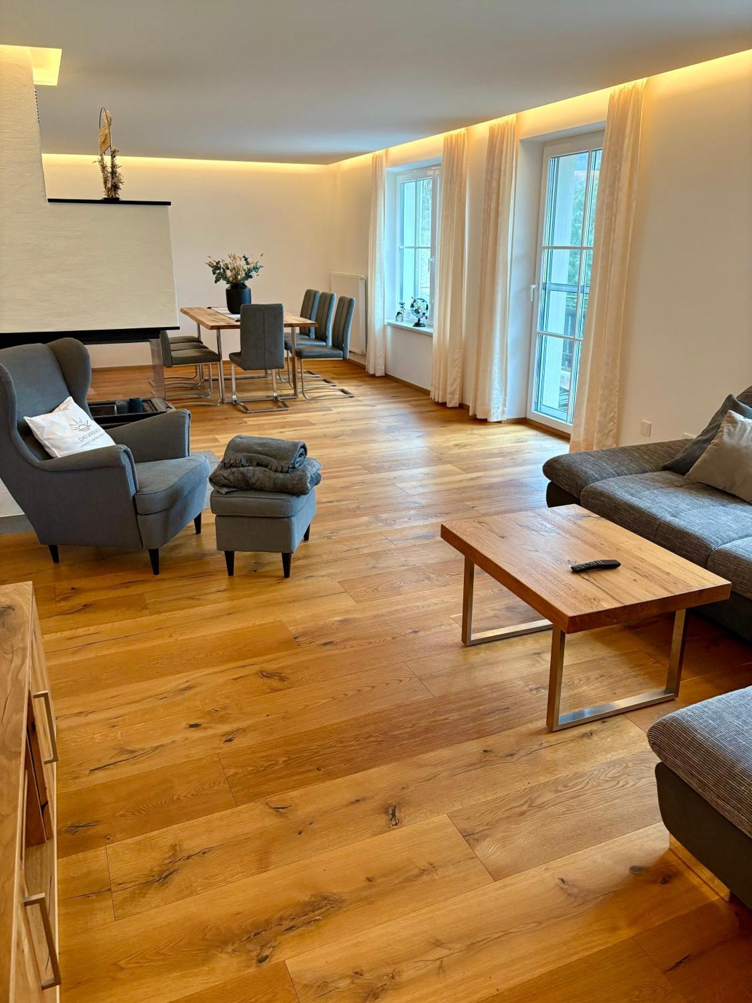 Apartment Ferienwohnung Das Unterach Am Attersee Buitenkant foto